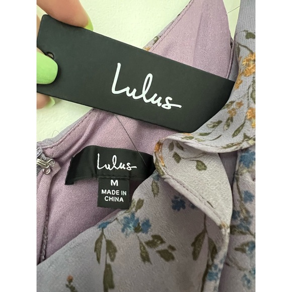 NWT LuLus floral dress - Picture 8 of 9